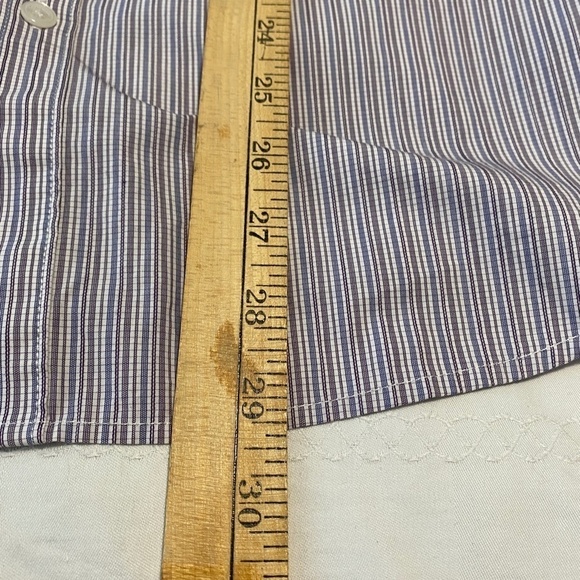 Calvin Klein Pin Striped Men's Button-up Shirt Size XL - Picture 11 of 11
